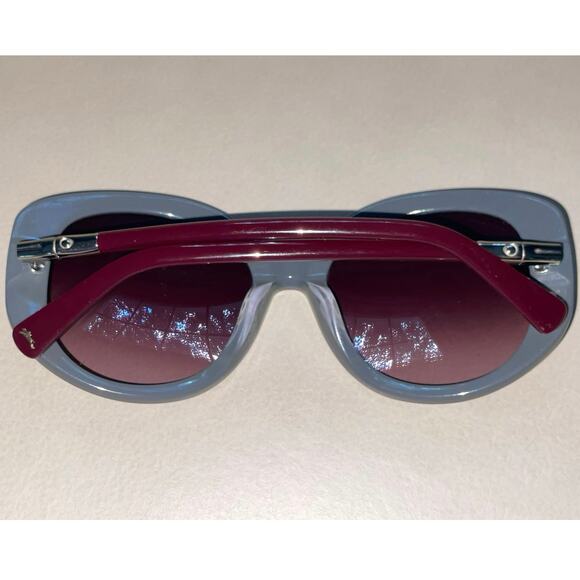 Authentic Designer Longchamp LO601S Two-Tone Retro Butterfly Sunglasses w/ Case main image 13